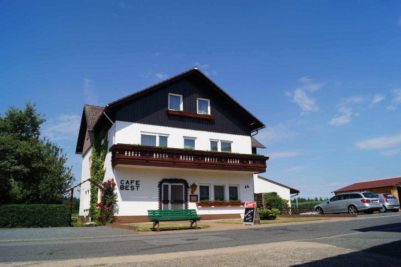 Cafe Best Gästezimmer Bullau Exterior foto